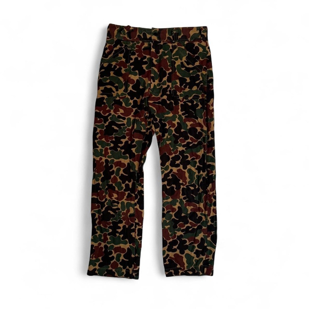 90s Vintage Camouflage Pattern Pants